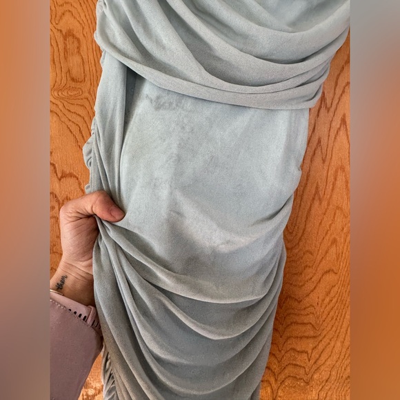 Princess Polly Bloom Pale Blue Mini Dress - Picture 4 of 10